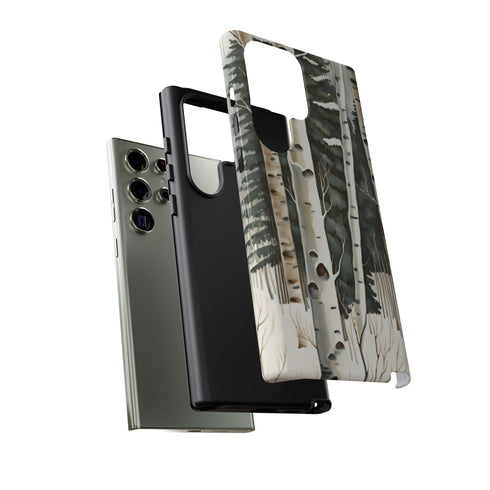 Winter Aspen Trunks - Impact Resistant Phone Case